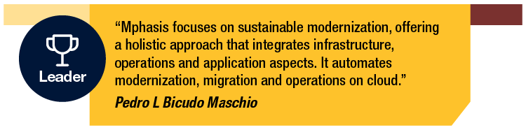 Leader-ISG Provider Lens Mainframe Services and Solutions: Application Modernization Services